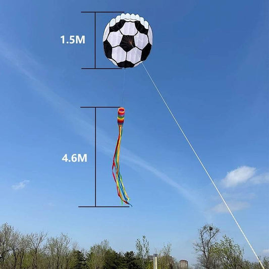 Premium Football Kite 6M Long With Floating Tail For Adults - ToylandEU