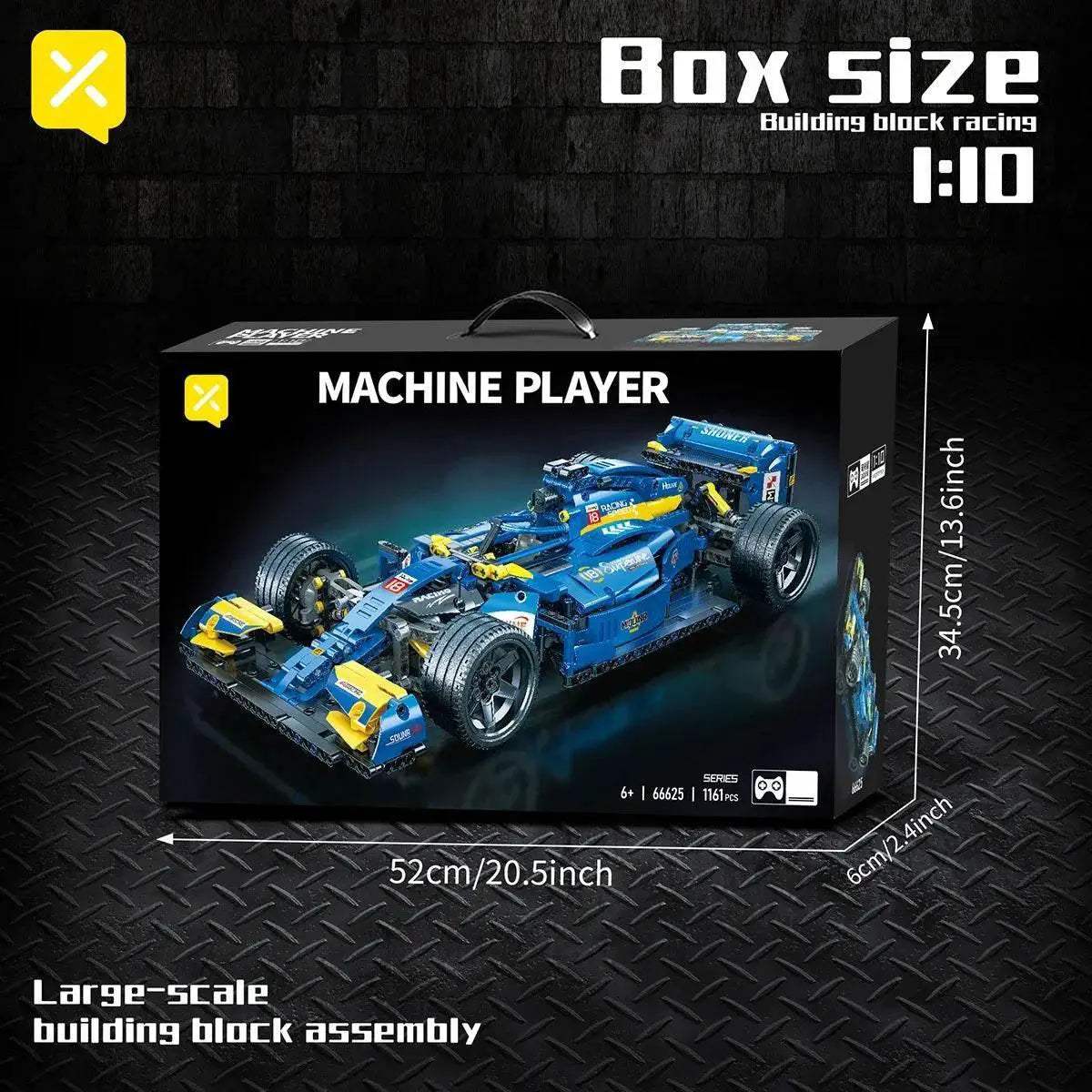Elite Formula Racing Block 1163 Decoration Toyland EU - ToylandEU™