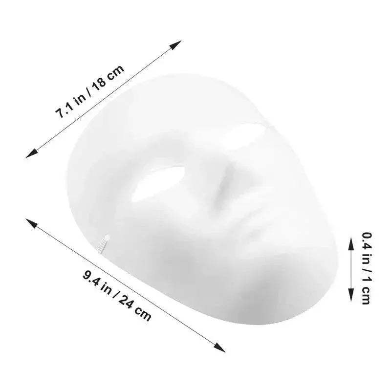 Vibrant White Full Face Masks Mask 4 Pack Toyland EU - ToylandEU™