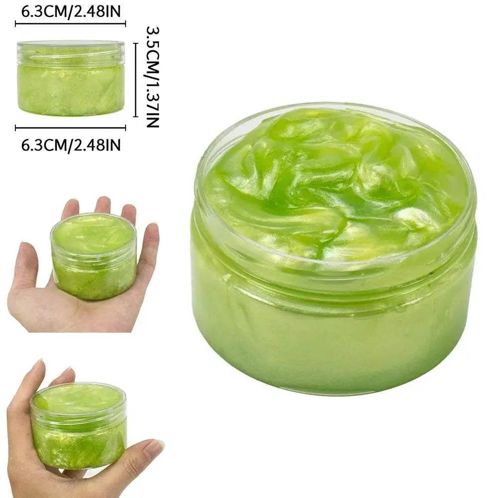 Premium Galaxy Slime Kit 120ml Clear Slime For Kids - ToylandEU