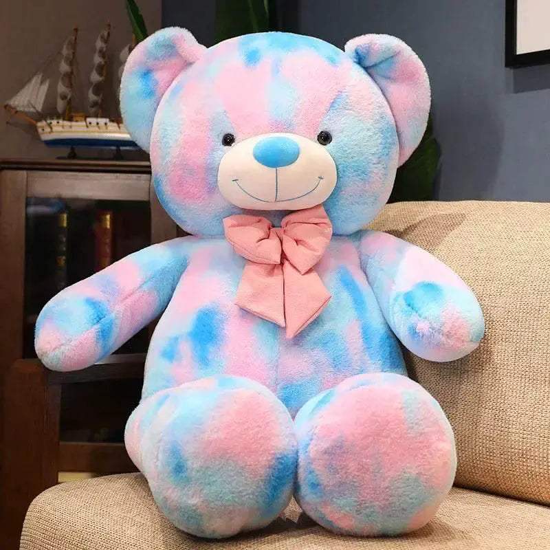 Premium Giant American Bear Plush Toy with Colorful Design for Kids and Valentine's Day Gift - ToylandEU