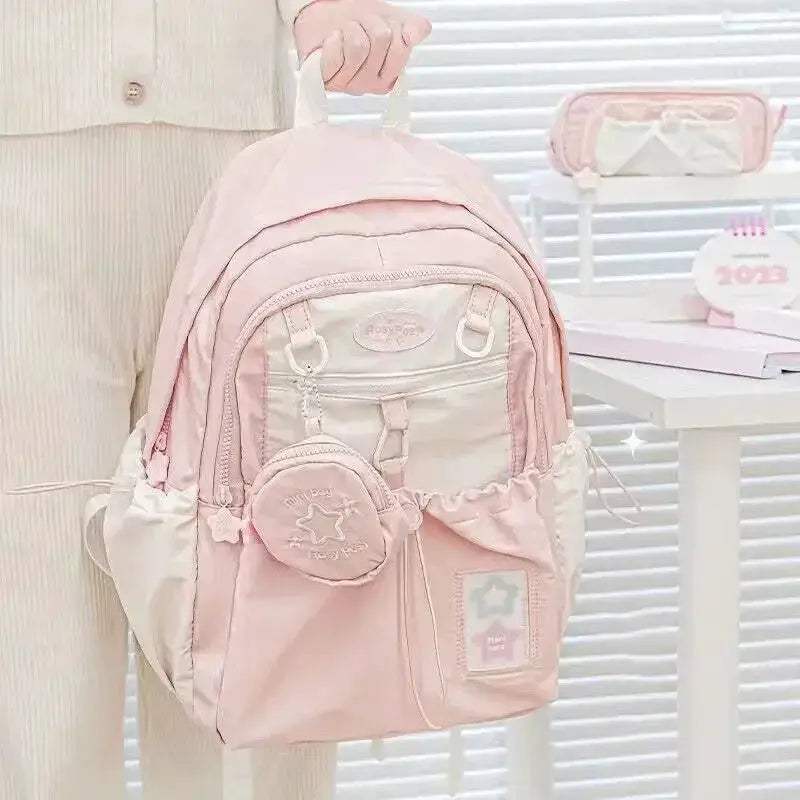 Premium Girls Backpack Softback Nylon With 20 To 35L Capacity For High School Students - ToylandEU