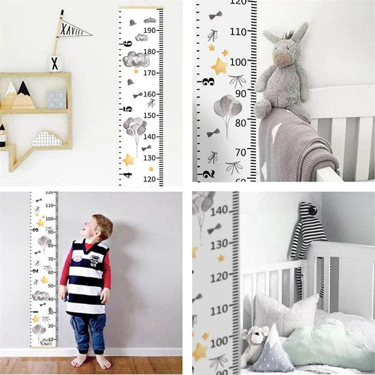 Premium Growth Chart Wooden Wall Hanging For Kids Room - ToylandEU