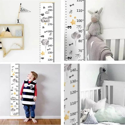 Premium Growth Chart Wooden Wall Hanging For Kids Room - ToylandEU