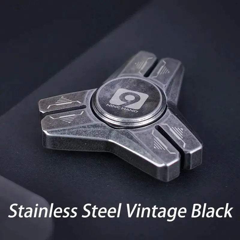 Premium Hand Spinner Anti Anxiety Triangular Stainless Steel Design For Adults And Teens Stress Relief Gift - ToylandEU