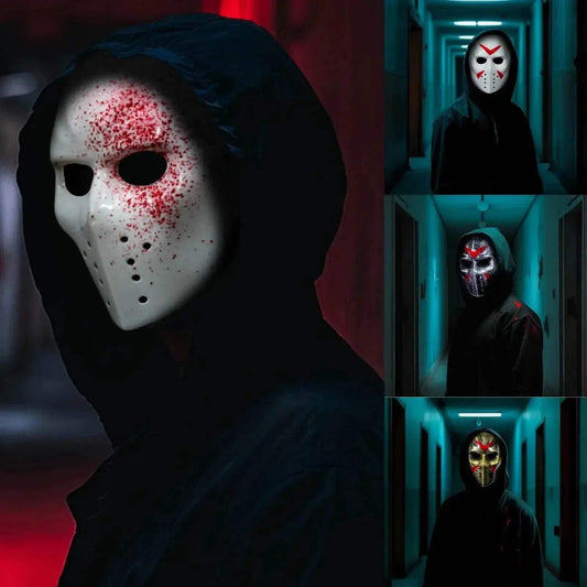 Premium Hockey Mask Jason Voorhees Style Full Face Adults - ToylandEU