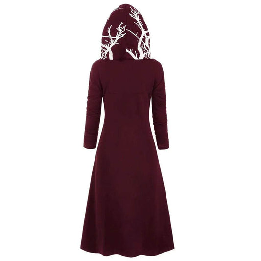 Premium Hooded Cape Medieval 3D Printed For Halloween - ToylandEU