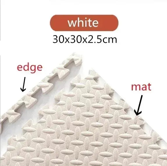 Premium Interlocking Foam Puzzle Mats with Educational Soft EVA for Kids - ToylandEU