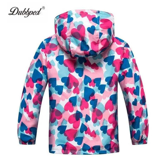Premium Waterproof Hooded Jacket Girls Toyland EU - ToylandEU™