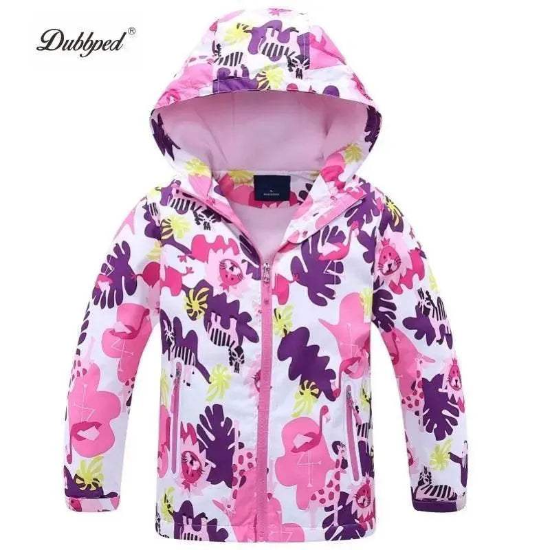 Premium Waterproof Hooded Jacket Girls Toyland EU - ToylandEU™