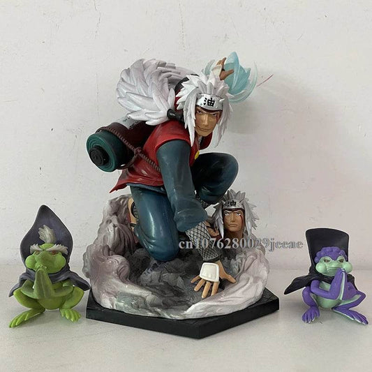 Premium Jiraiya Action Figure With Frog Allies For Fans - ToylandEU