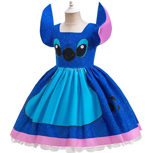 Premium Kids Costume Sets Stitch Disney Themed For Ages 7 13 - ToylandEU