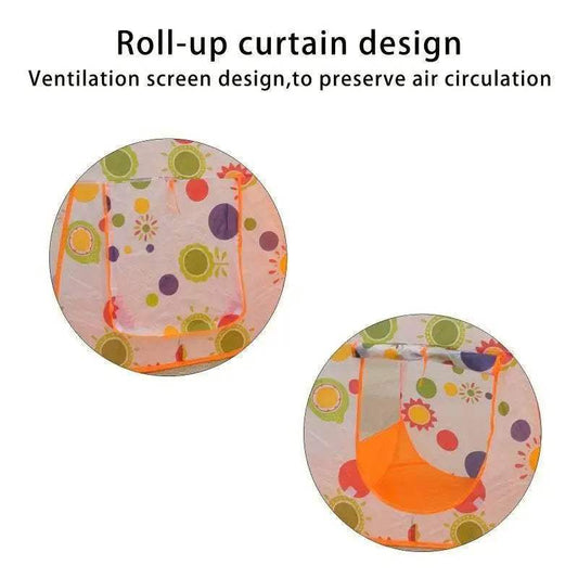 Vibrant Kids Play Tunnel Tent Ball Pit Set Toyland EU - ToylandEU™