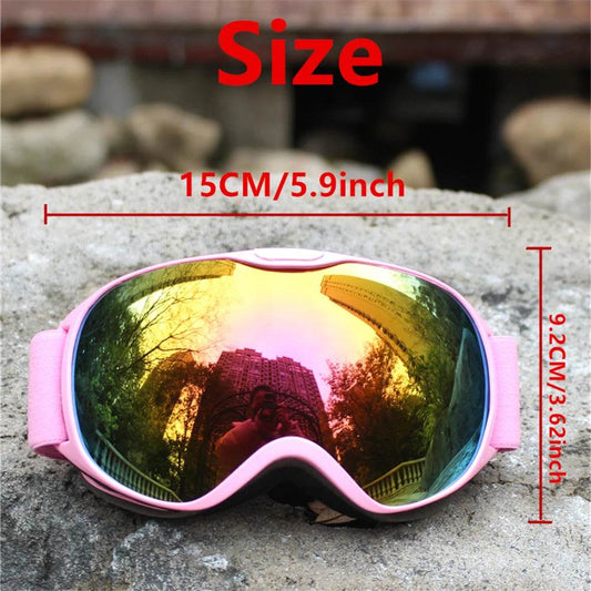 Premium Kids Ski Goggles Graced Lens Case Set For Children - ToylandEU