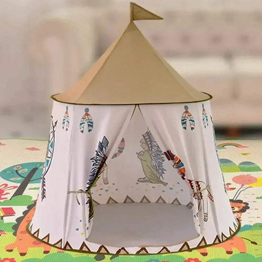 Magical Teepee Tent Playhouse Foldable Toyland EU - ToylandEU™