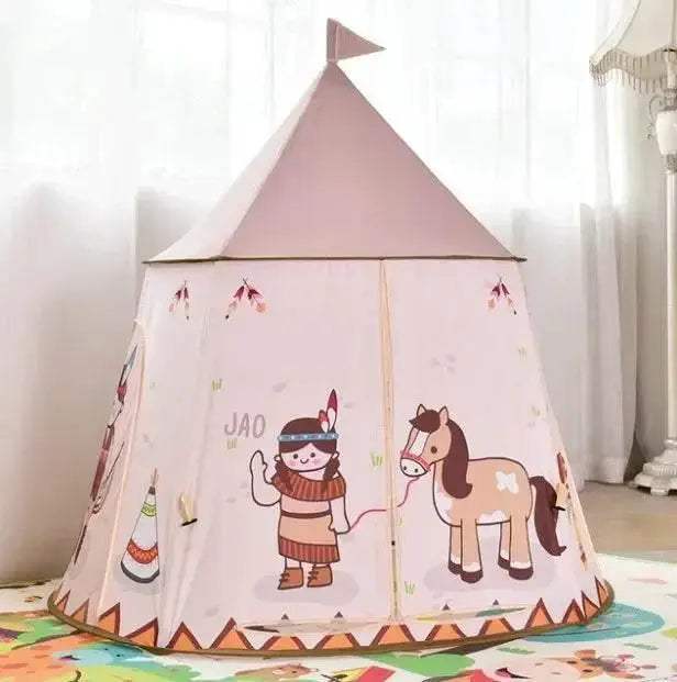 Magical Teepee Tent Playhouse Foldable Toyland EU - ToylandEU™