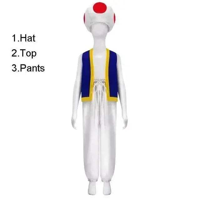 Premium Kinopio Toad 2 In 1 Cosplay Hat Set Toyland EU - ToylandEU™