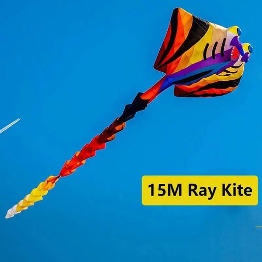 Premium Kite Ray Devil Fish Soft 15M Nylon For Competition - ToylandEU