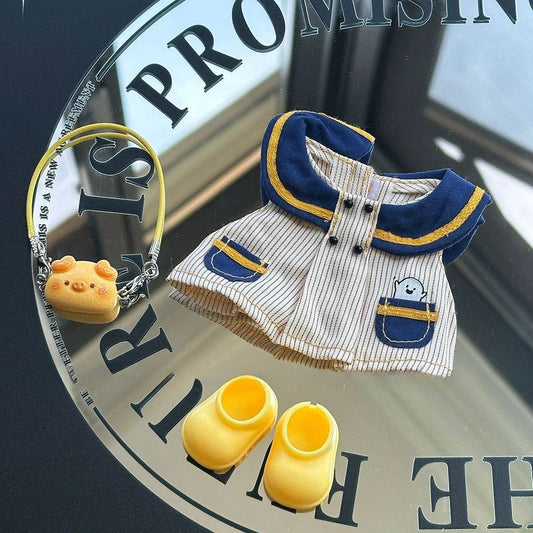 Premium Labubu 17cm Doll Outfit Yellow Rose For Collectors - ToylandEU