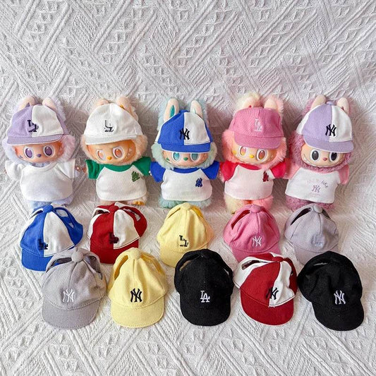 Premium Labubu Doll Clothes 17cm Baseball Outfit For Kids - ToylandEU