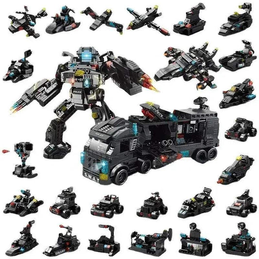 Premium Lego 585-Piece Kit SWAT Truck Toyland EU - ToylandEU™