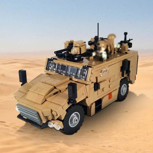 Premium Lego Compatible Serval Armored Car Kit For Kids - ToylandEU