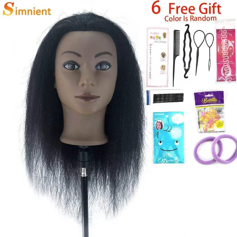 Premium Mannequin Head Afro Braiding Toyland EU - ToylandEU™