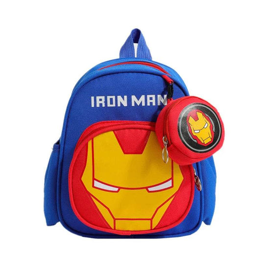 Premium Marvel Captain America Backpack With Spine Protective Design For Boys Aged 3 To 12 Breathable - ToylandEU
