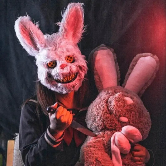 Premium Mask Cartoon Bear Rabbit Headcover For Halloween - ToylandEU