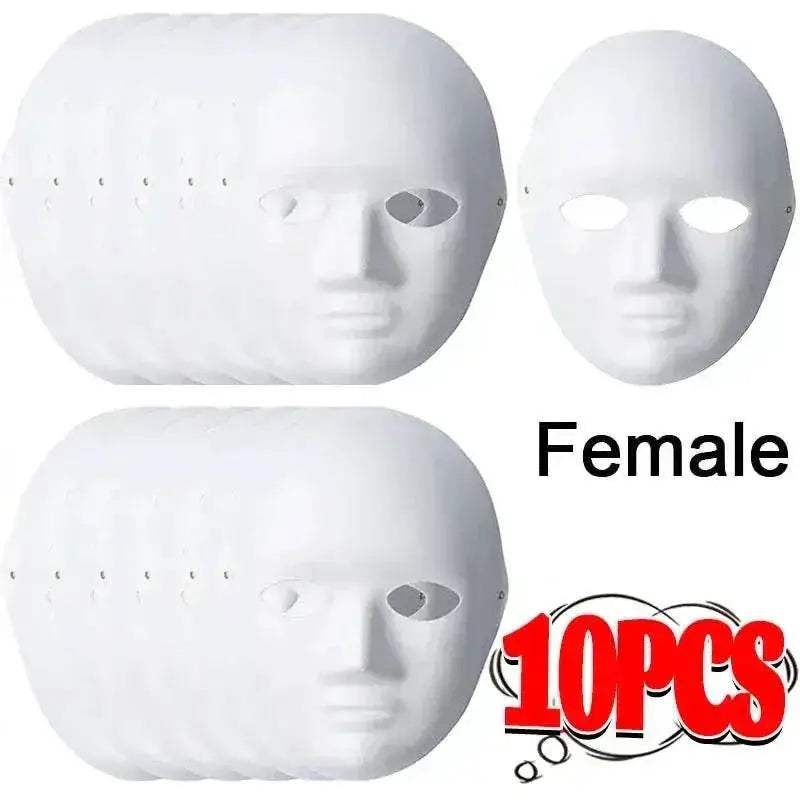 Premium Paintable Full Face Mask 1 Pack Toyland EU - ToylandEU™