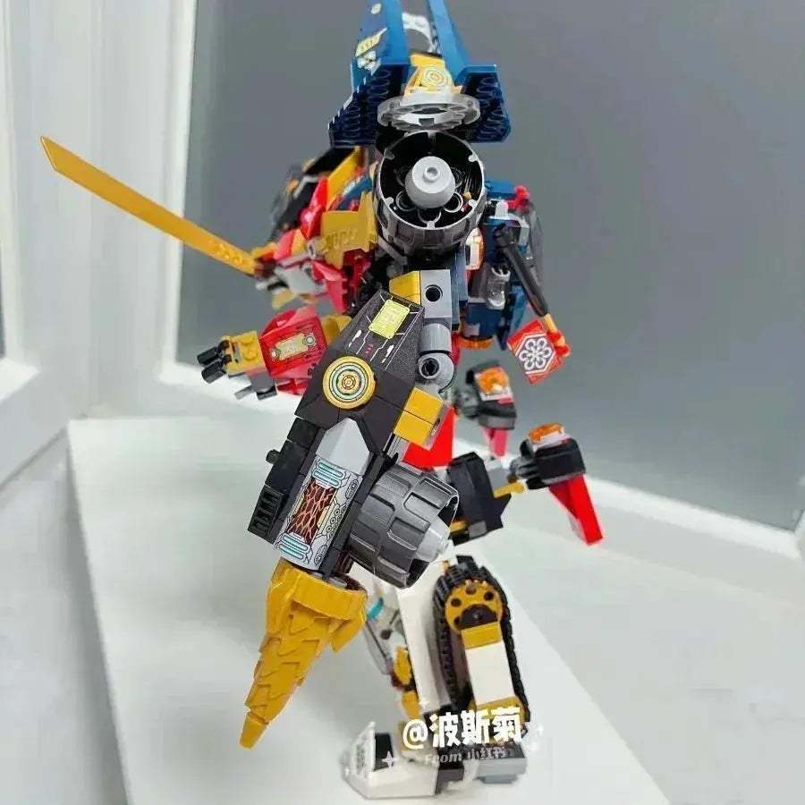 Premium Mecha Building Block Set 4 In 1 Aircraft Tank Robot For Boys Aged 6 To 12 - ToylandEU