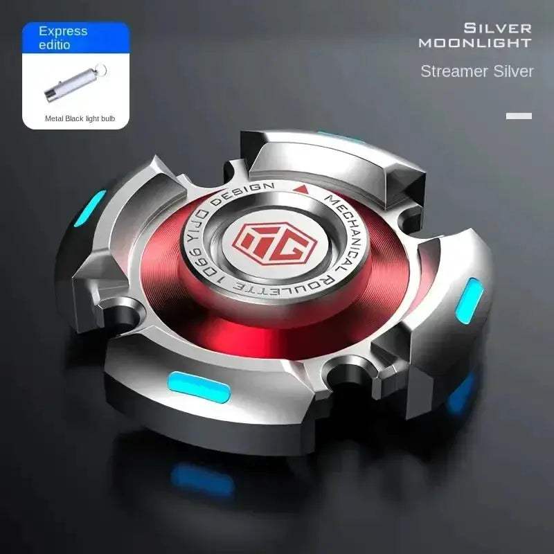 Premium Metal Fidget Spinners Luminous Light For Adults And Kids Stress Relief ADHD - ToylandEU