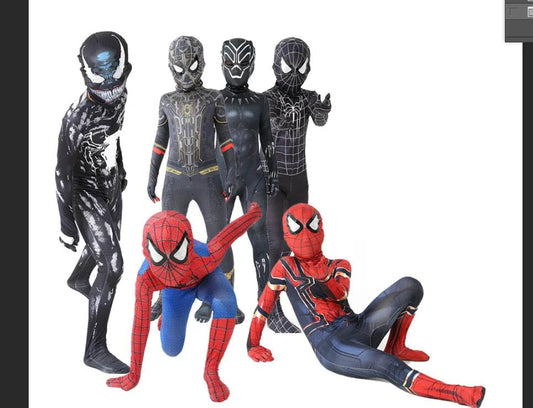 Premium Miles Morales Spiderman Costume Zentai For Kids - ToylandEU