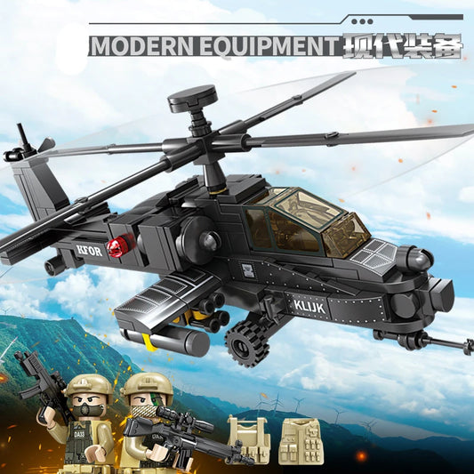 Premium Military Helicopters Lego Compatible Building Blocks Set For Aviation Enthusiasts - ToylandEU