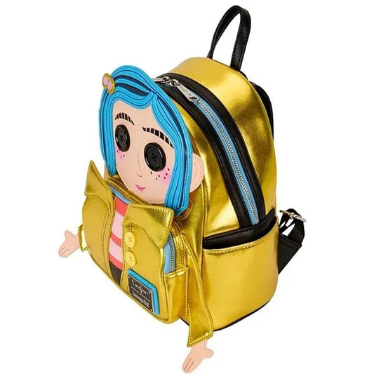Premium Mini Backpack Coraline Cat Cosplay Design For Unisex Cosplay Enthusiasts - ToylandEU