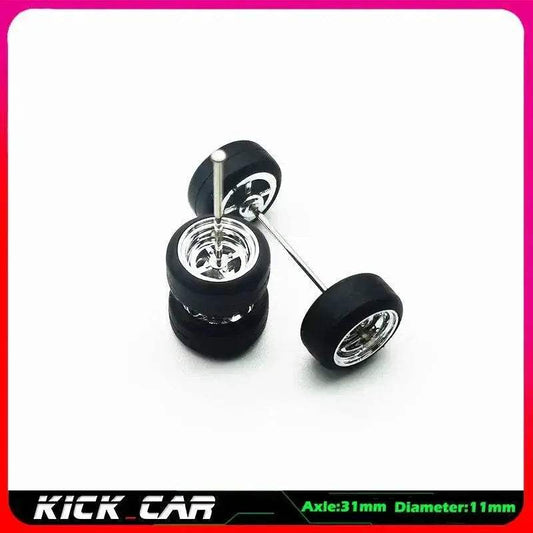 Premium Model Car Wheels 1 64 Rubber Tires Toyland EU - ToylandEU™