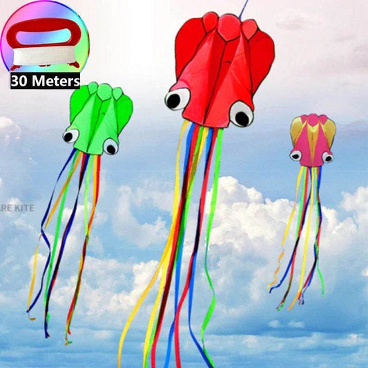Premium Octopus Kite 3D Design With Handle For Kids - ToylandEU