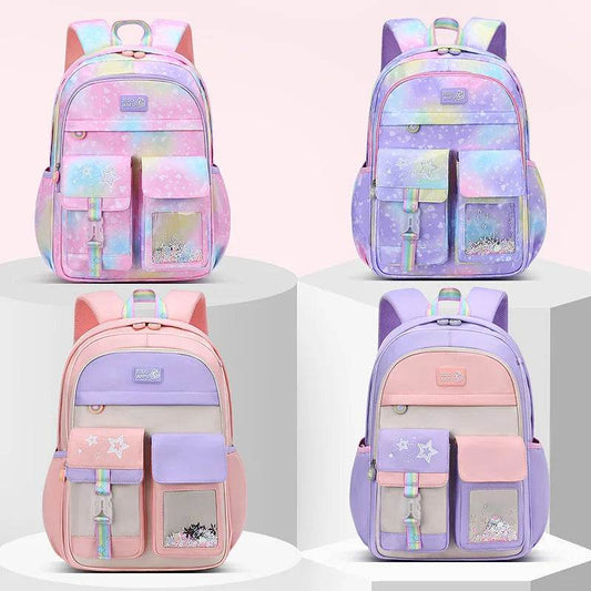 Premium Orthopedic School Backpack Princess Design Girls - ToylandEU