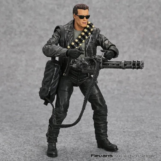 Premium PVC Action Figure Collectible of T-800 from Terminator 2 for Fans and Collectors - ToylandEU