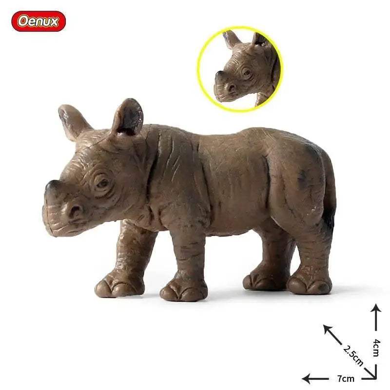 Premium PVC Wild Animal Model Set Lifelike Figures For Kids - ToylandEU