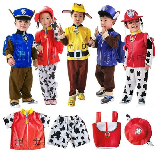 Premium Paw Patrol Costume Set With Backpack Hat For Kids - ToylandEU