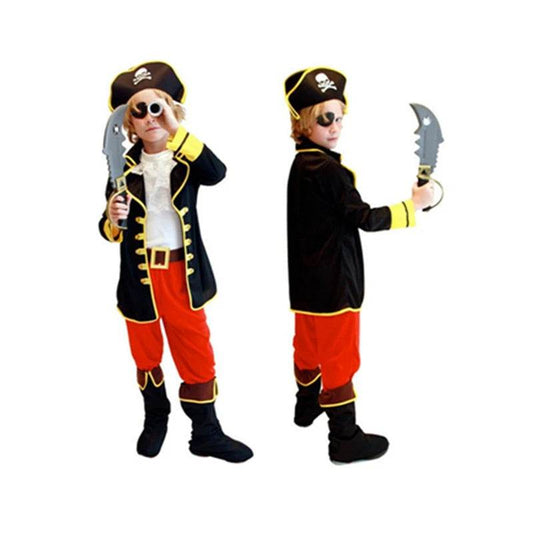 Premium Pirate Costume Set For Boys With Headgear Included - ToylandEU