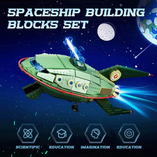 Premium Planet Express Ship 928 Building Kit Toyland EU - ToylandEU™