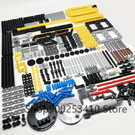 Premium Plastic Building Blocks Car Gear Liftarm Set DIY - ToylandEU