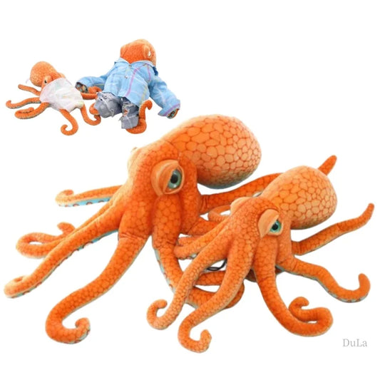 Premium Plush Octopus Toy With Realistic Squid Design And Stuffed High Quality Gift For Friends - ToylandEU