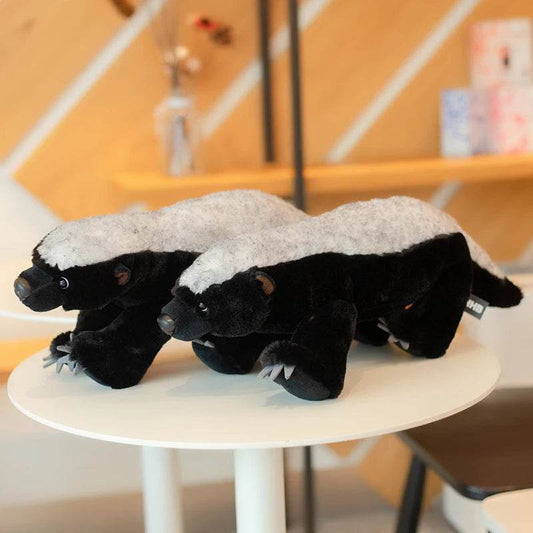 Premium Plush Toy Realistic Honey Badger Lifelike For Kids - ToylandEU
