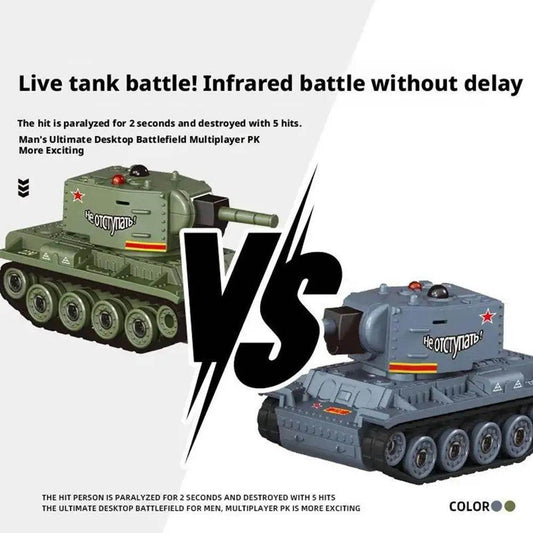 Premium RC Battle Tank Infrared With Rotation For Boys - ToylandEU