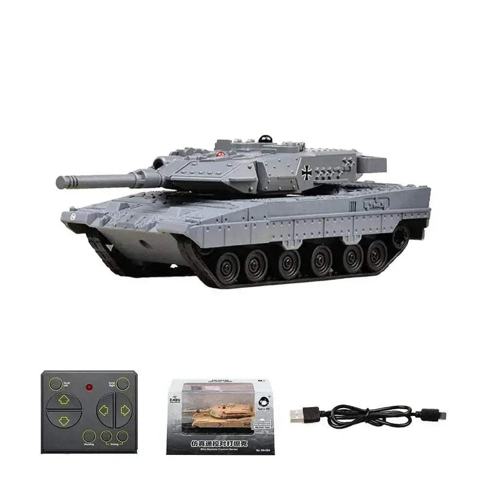 Premium RC Battle Tank Infrared With Rotation For Boys - ToylandEU