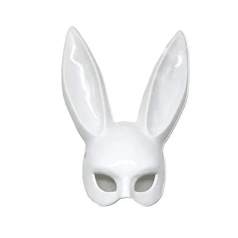 Premium Rabbit Mask Long Ears Matte Black Toyland EU - ToylandEU™