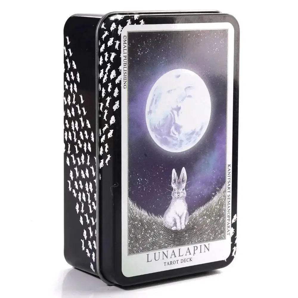 Premium Rabbit Tarot Card Game Set with Iron Box for Family and Friends Gatherings - ToylandEU